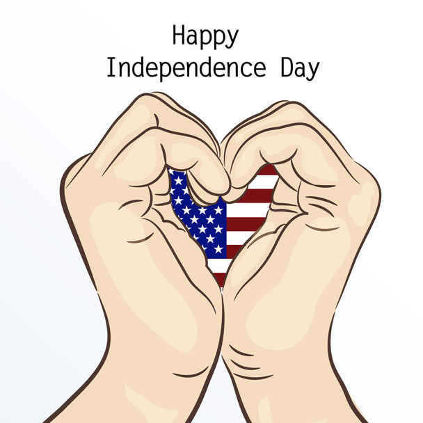 USA Independence Day - Vector, Image