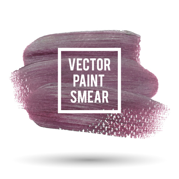 Vetor abstrato pintura esfregaço fundo textura pincel curso mão
 - Vetor, Imagem