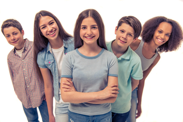 Group of teenagers - Foto, imagen