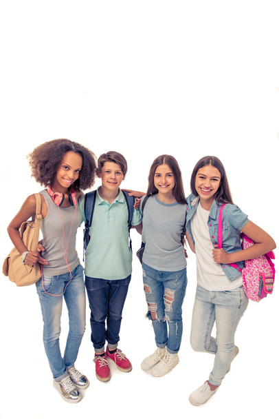 Group of teenagers - Фото, зображення