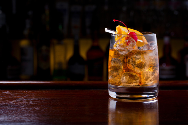 Old Fashioned Cocktail - Foto, imagen