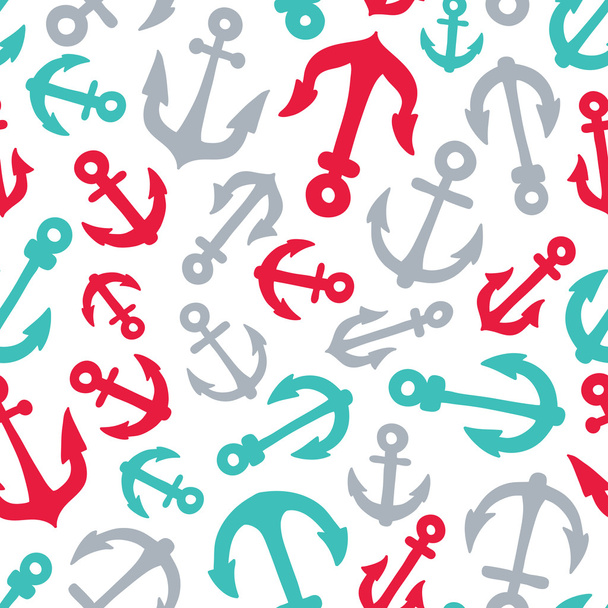 Anchor seamless pattern - Vector, afbeelding