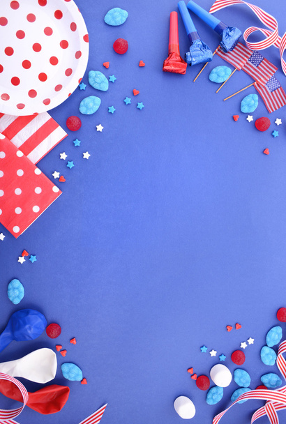 Happy Fourth of July Party Background.  - Photo, Image