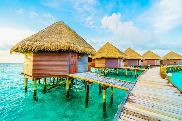 Beautiful tropical Maldives resort - Photo, Image