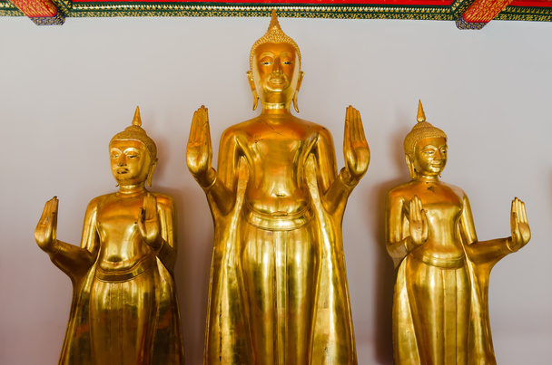 Socha zlatého Buddhy, Wat Pho - Fotografie, Obrázek