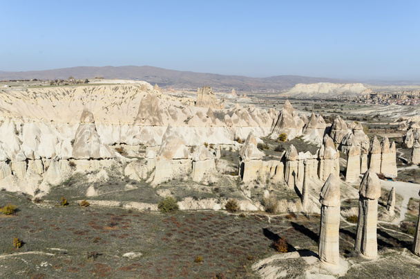 Wulkaniczne skały krajobraz, Kapadocja, Turcja - Zdjęcie, obraz