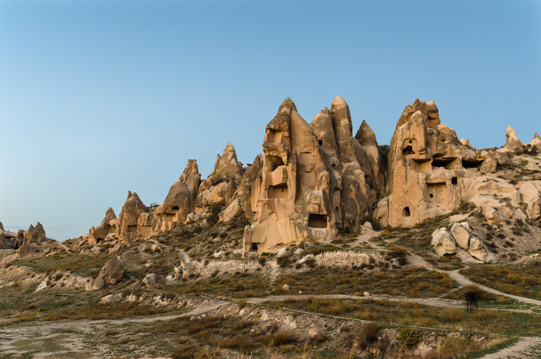 Volcanic rock landscape, Cappadocia, Turkey. - 写真・画像
