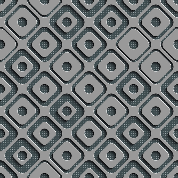 Seamless Square Pattern - Wektor, obraz