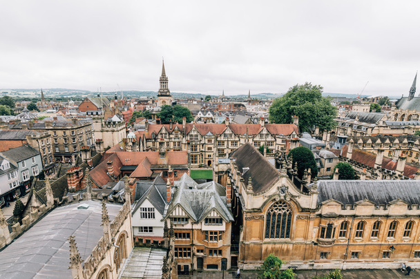 Pohled z vysokého úhlu Oxfordu - Fotografie, Obrázek