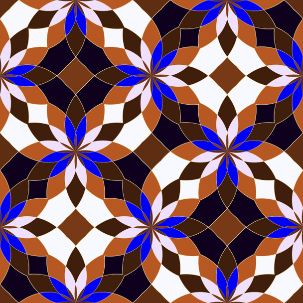 Abstract seamless geometric patterns. Kaleidoscope seamless geometric patterns. - Photo, Image