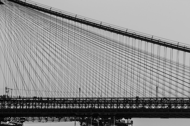 Brooklyn Köprüsü New York - Fotoğraf, Görsel