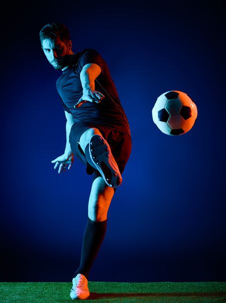 Futbolcu adam izole - Fotoğraf, Görsel