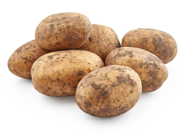 Πατάτες απομονωθεί σε φόντο - Φωτογραφία, εικόνα