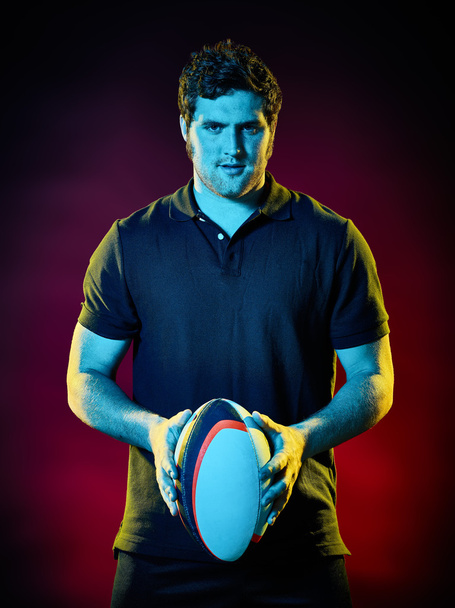 rugby man player - Фото, изображение