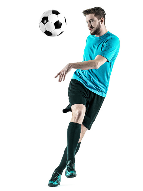 Soccer player Man Isolated - Foto, afbeelding