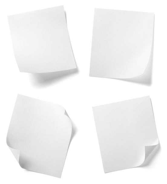 Біла нотатка паперової етикетки бізнес
 - Фото, зображення