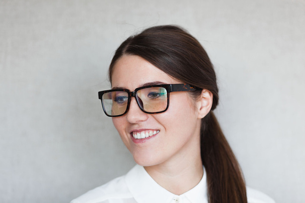 beautiful girl with glasses - Foto, immagini