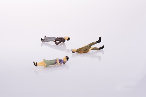 Human figures lying dow - Photo, Image