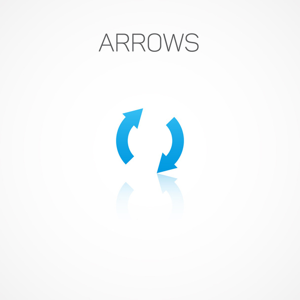 Arrows,Sign of the system configuration. - Вектор, зображення