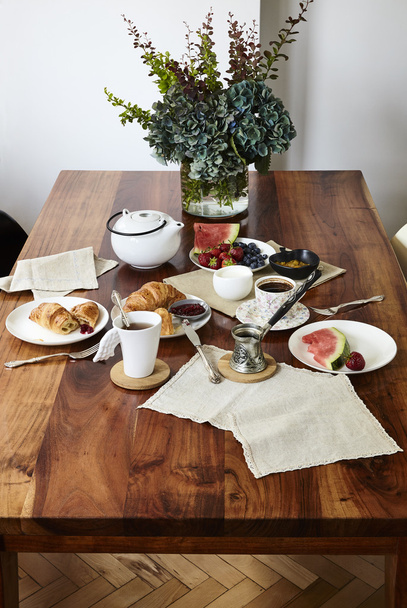 Tasty Breakfast in a elegant style - Fotoğraf, Görsel