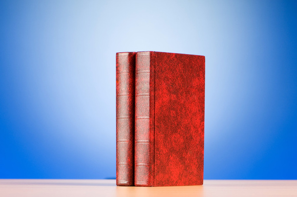 Education concept with red cover books - Photo, Image
