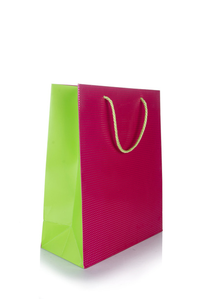 nákupní taška izolované na bílém pozadí - Fotografie, Obrázek