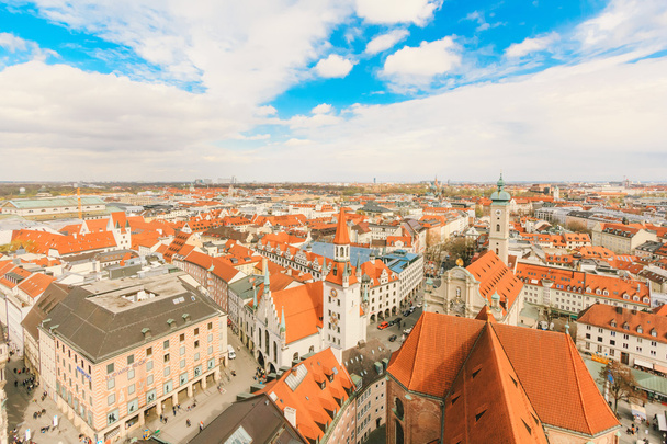 Pohled na město Mnichov - Fotografie, Obrázek