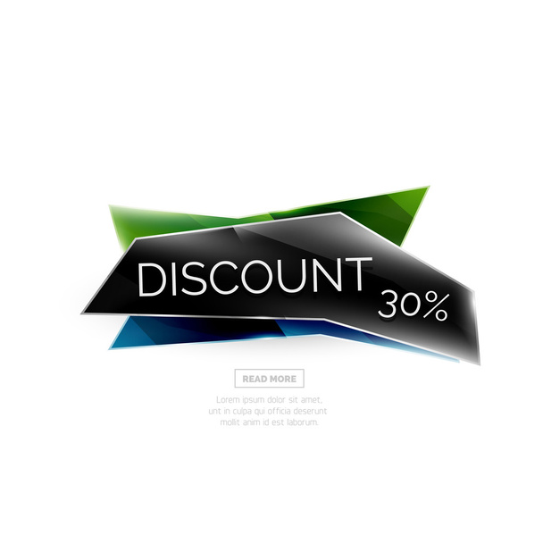 Vector colorful sale banner - Vector, Image