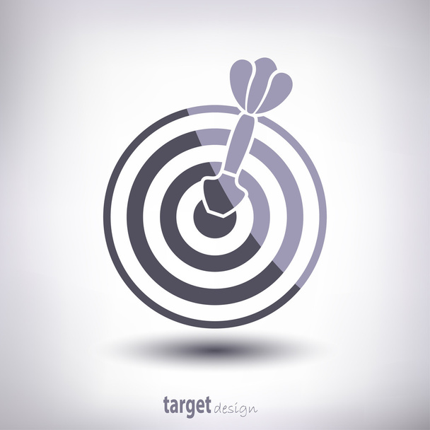 στόχος και dart - Διάνυσμα, εικόνα