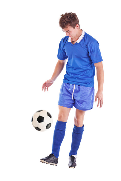 Young soccer player - Foto, afbeelding
