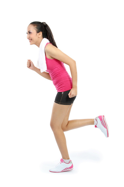 Running woman - Foto, afbeelding