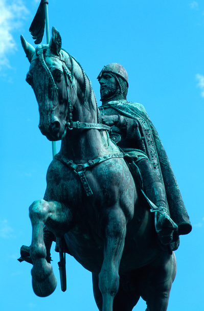 Король Вацлава Staute в Празі - Фото, зображення
