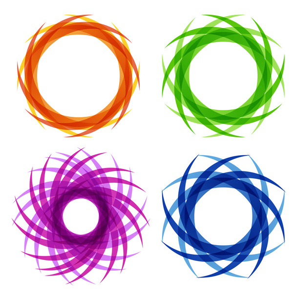 Vector swirl set - Vector, Imagen