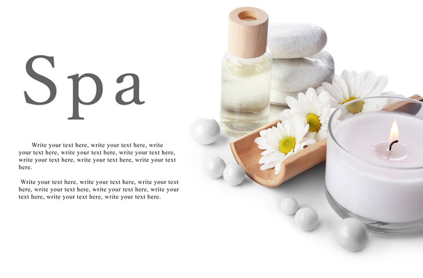 Beautiful composition of spa treatment - Zdjęcie, obraz