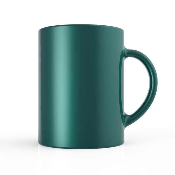 Green cup render - Photo, Image