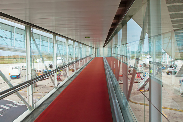 είσοδο του αεροδρομίου - Φωτογραφία, εικόνα