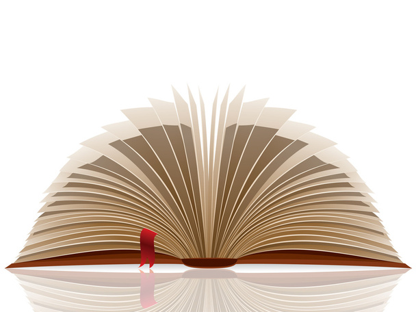 Opened book - Vector, Image