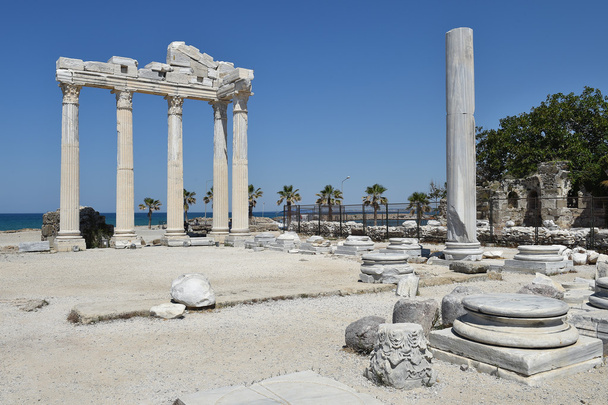 Antique ruins in Side, Turkey - Photo, Image