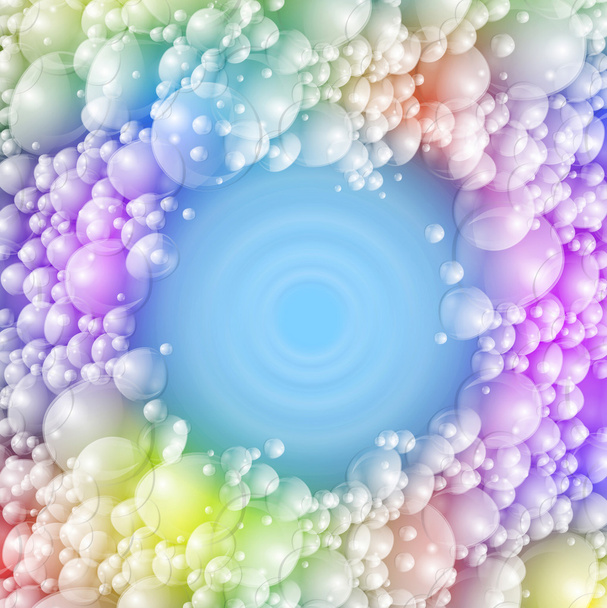 Colorful foam - Vector, Image