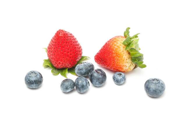 Blueberry Strawberry Fruit  - Foto, Bild