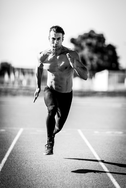 A Sprinter man - Valokuva, kuva