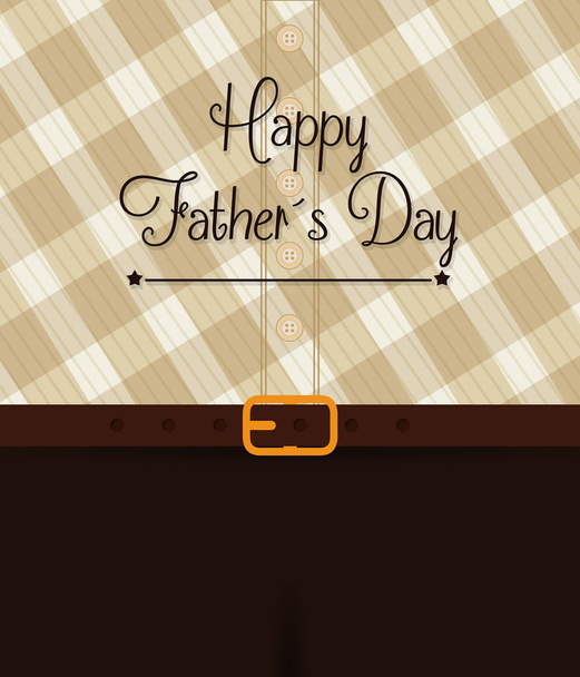 Boldog Apák napja kártya design. - Vektor, kép
