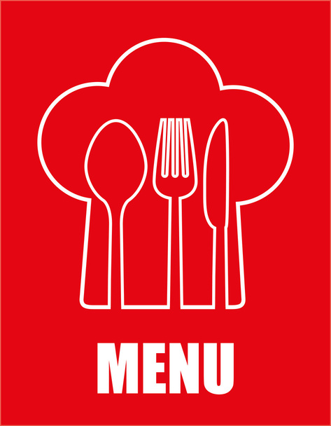 Restaurant Design Illustration - Vektor, Bild
