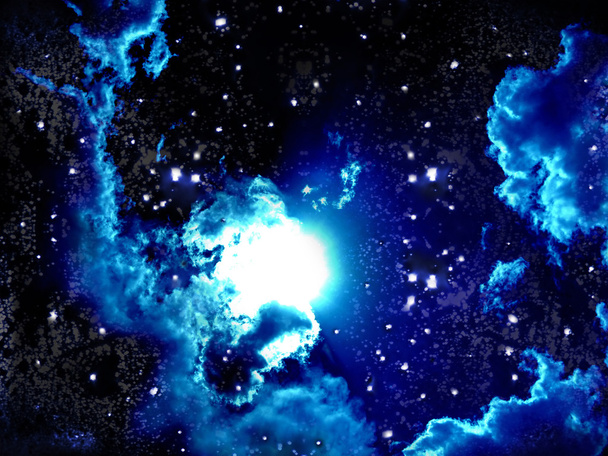 cielo nocturno estrellado
 - Foto, imagen