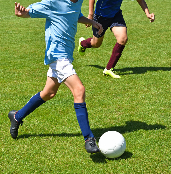 jovens jogadores de futebol
 - Foto, Imagem