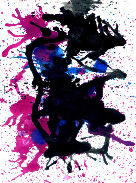 Colorful Paint Drips - 写真・画像