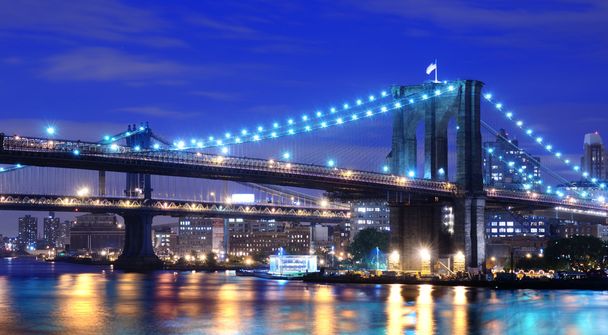 Бруклин и Манхэттенский мост
 - Фото, изображение