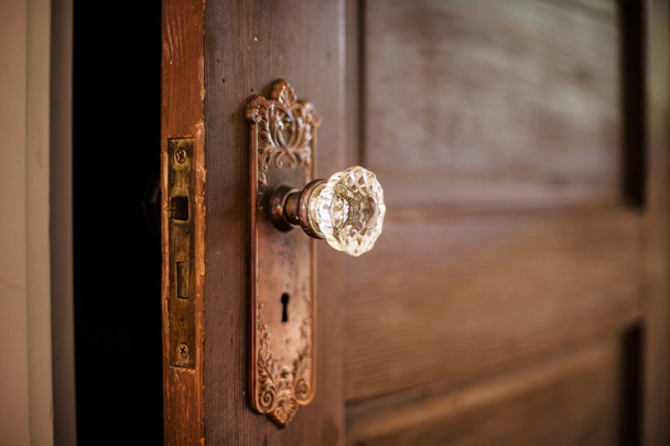 antieke deurknop - Foto, afbeelding