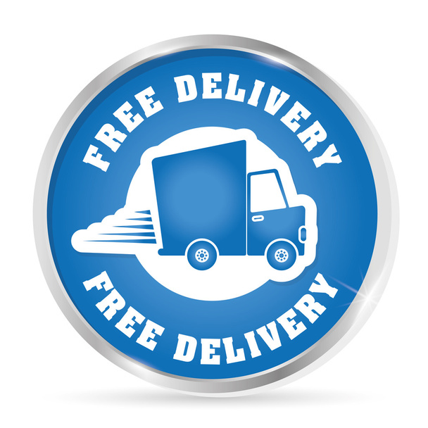 Free delivery illuistration - Vector, Image