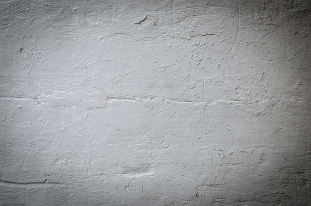 old white plaster wall background - Foto, Imagem